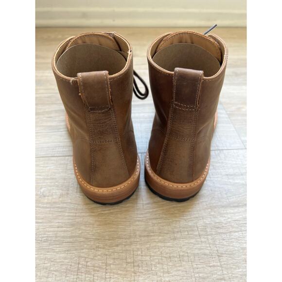 NEW Nisolo All Weather Boot Tobacco brown leather size 10 - Picture 8 of 12